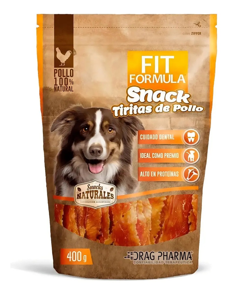 Fit Formula Perros Snack Tiritas de Pollo 400 g