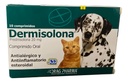 Dermisolona Gato/Perro 20 mg 10 Comprimidos Drag Pharma