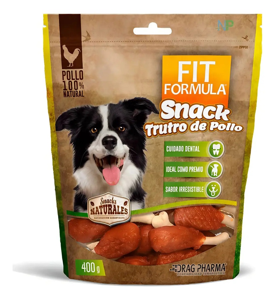 Fit Formula Perros Snack Trutro de Pollo 400 g