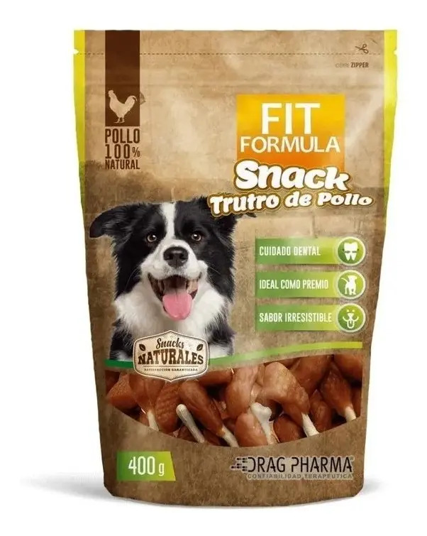 Fit Formula Perros Snack Trutro de Pollo 400 g