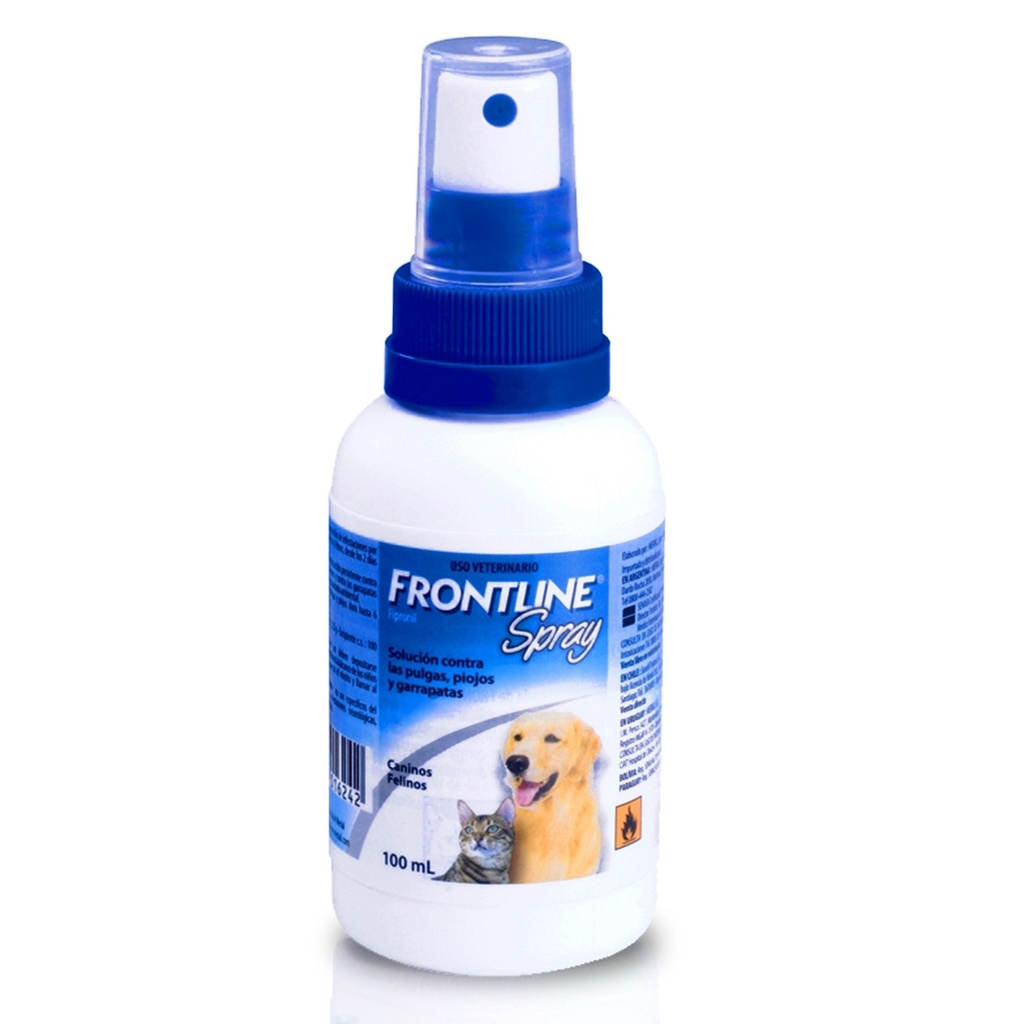 Frontline Gato/Perro 0,25 % Solución Tópica Spray 100 mL Boehringer Ingelheim