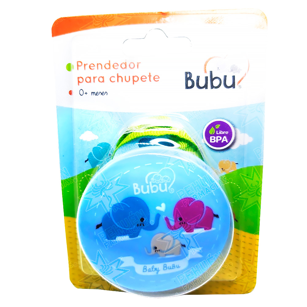 Prendedor de Chupete Bubu