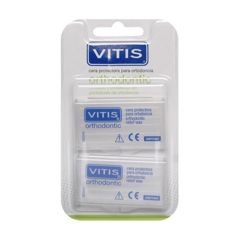 Vitis Orthodontic Cera Protectora para Encías 2 Unidades x 5 Barras Dentaid