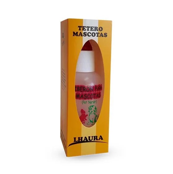 Tetero Mamadera Mascotas 60 mL Lhaura