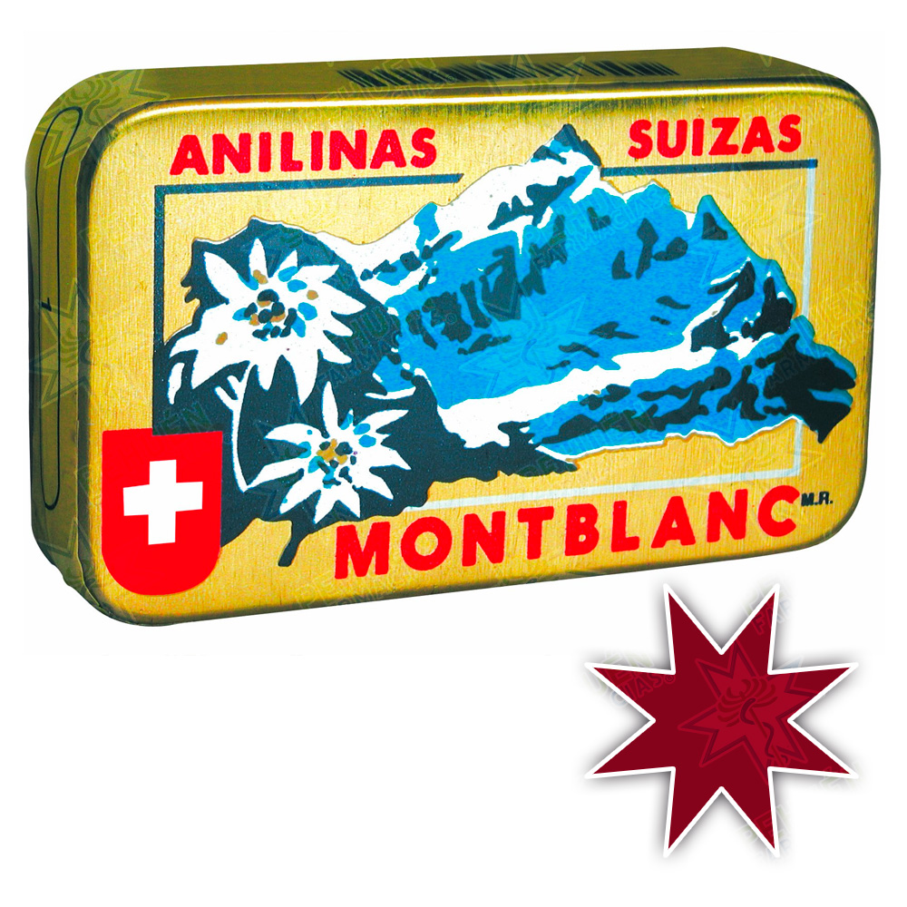 Montblanc 9 Burdeos Anilinas Suizas 