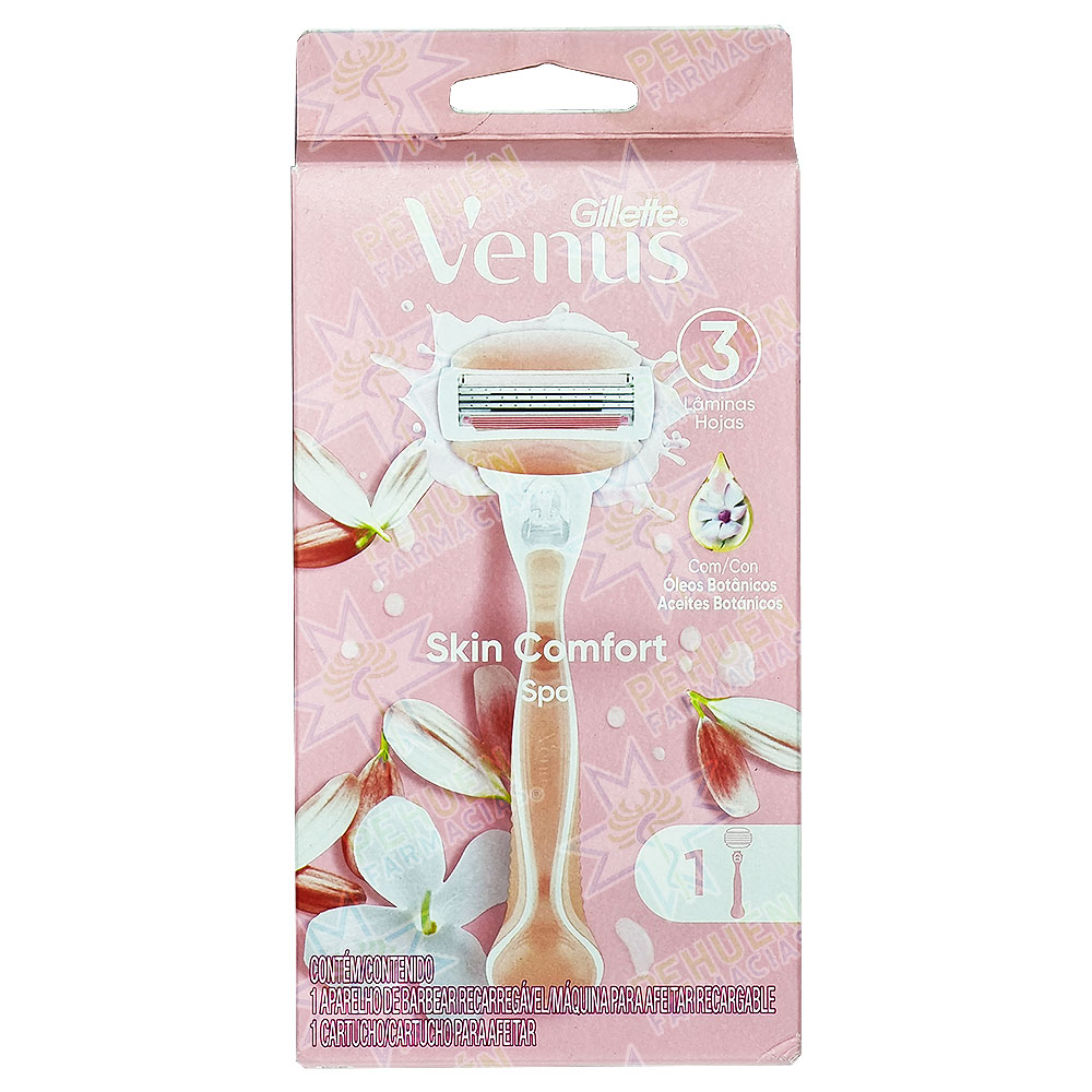 Gillette Venus Spa Máquina de Afeitar 1 Unidad P&G