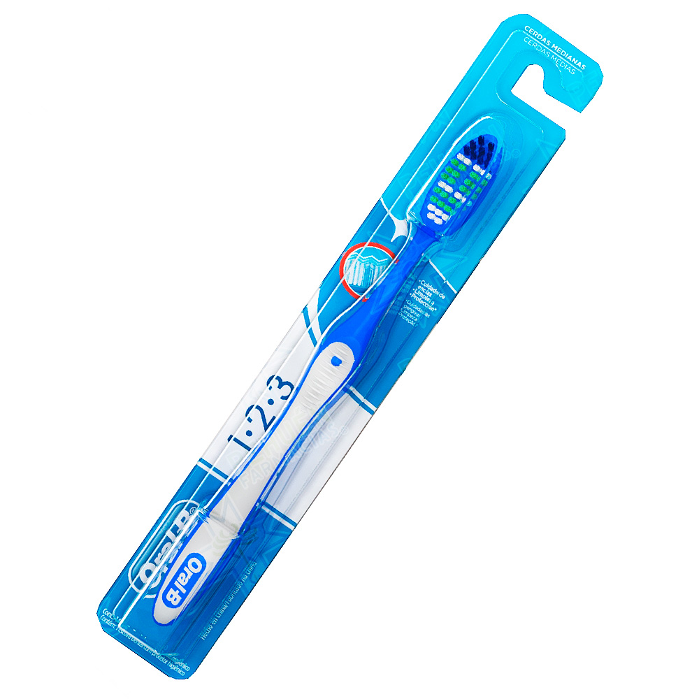 Oral-B 1·2·3 Cepillo Dental Medio P&G