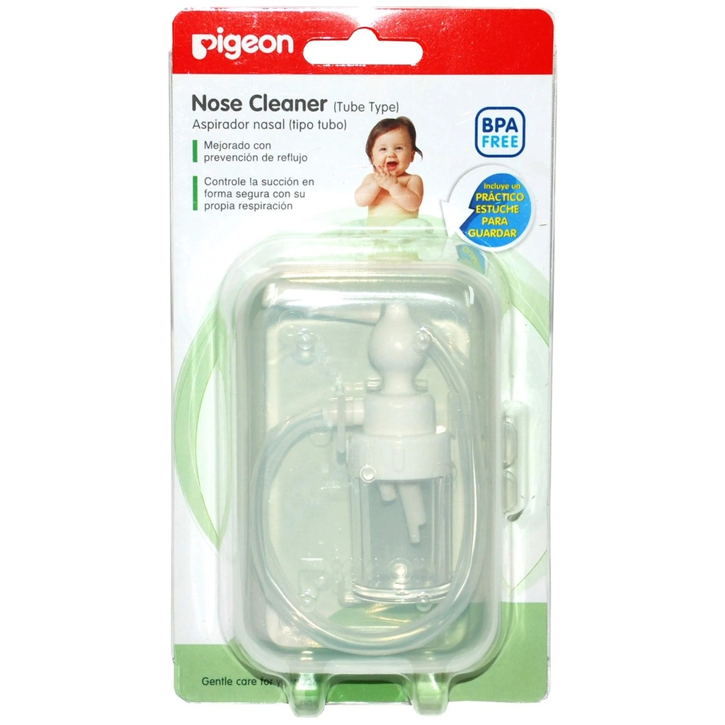 Pigeon Aspirador Nasal Tipo Tubo con Estuche