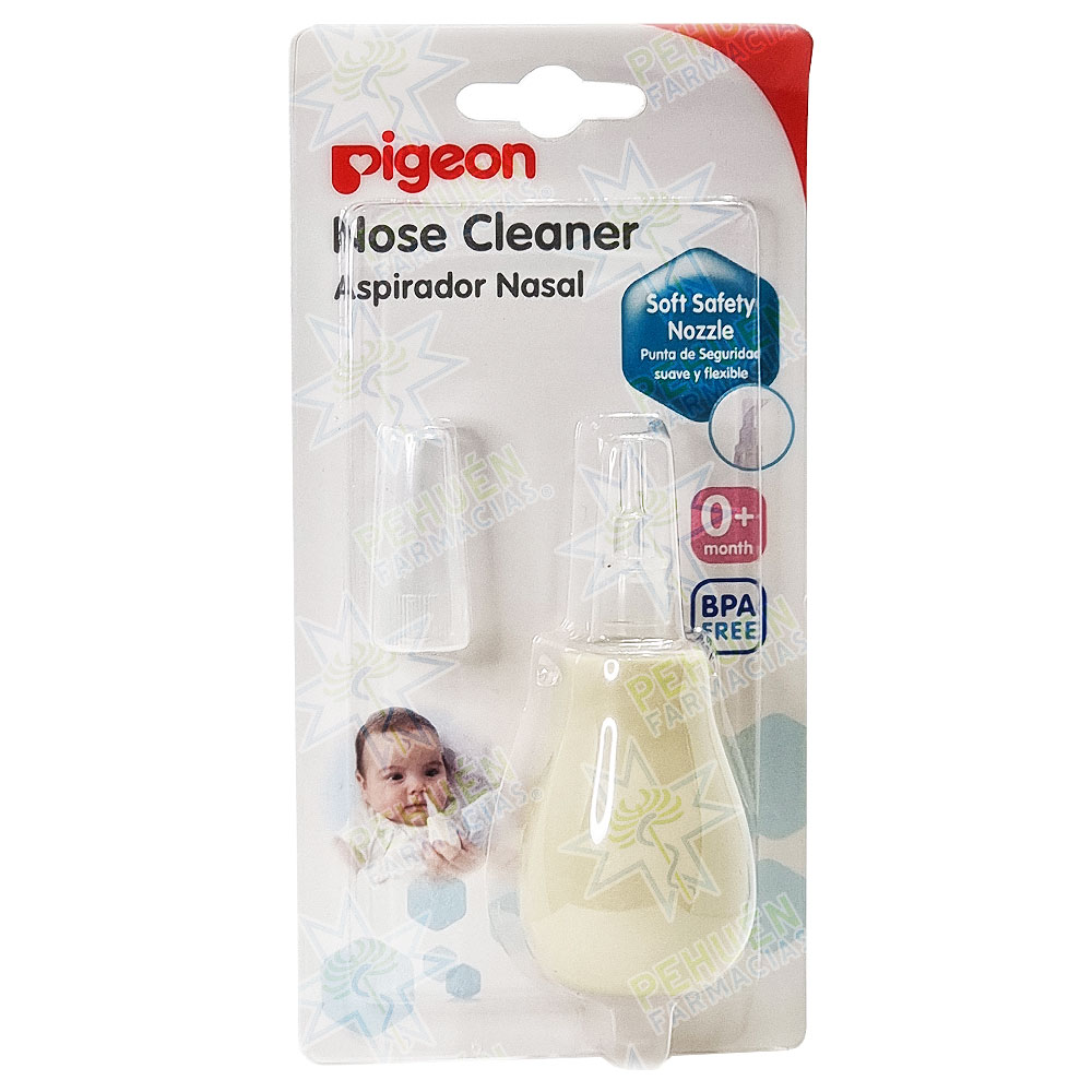 Pigeon Aspirador Nasal Punta Suave y Flexible