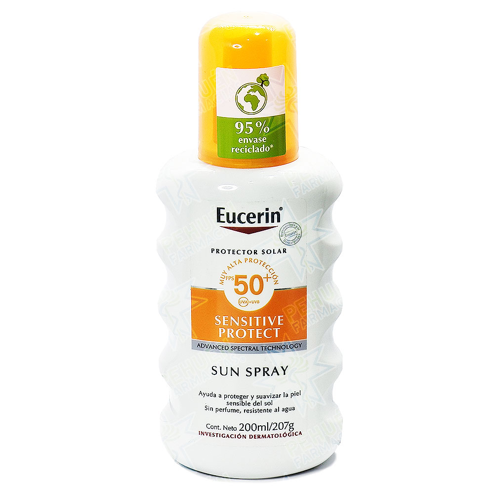 Eucerin Sun Sensitive Protect Spray FPS 50+ Bloqueador 200 mL Beiersdorf