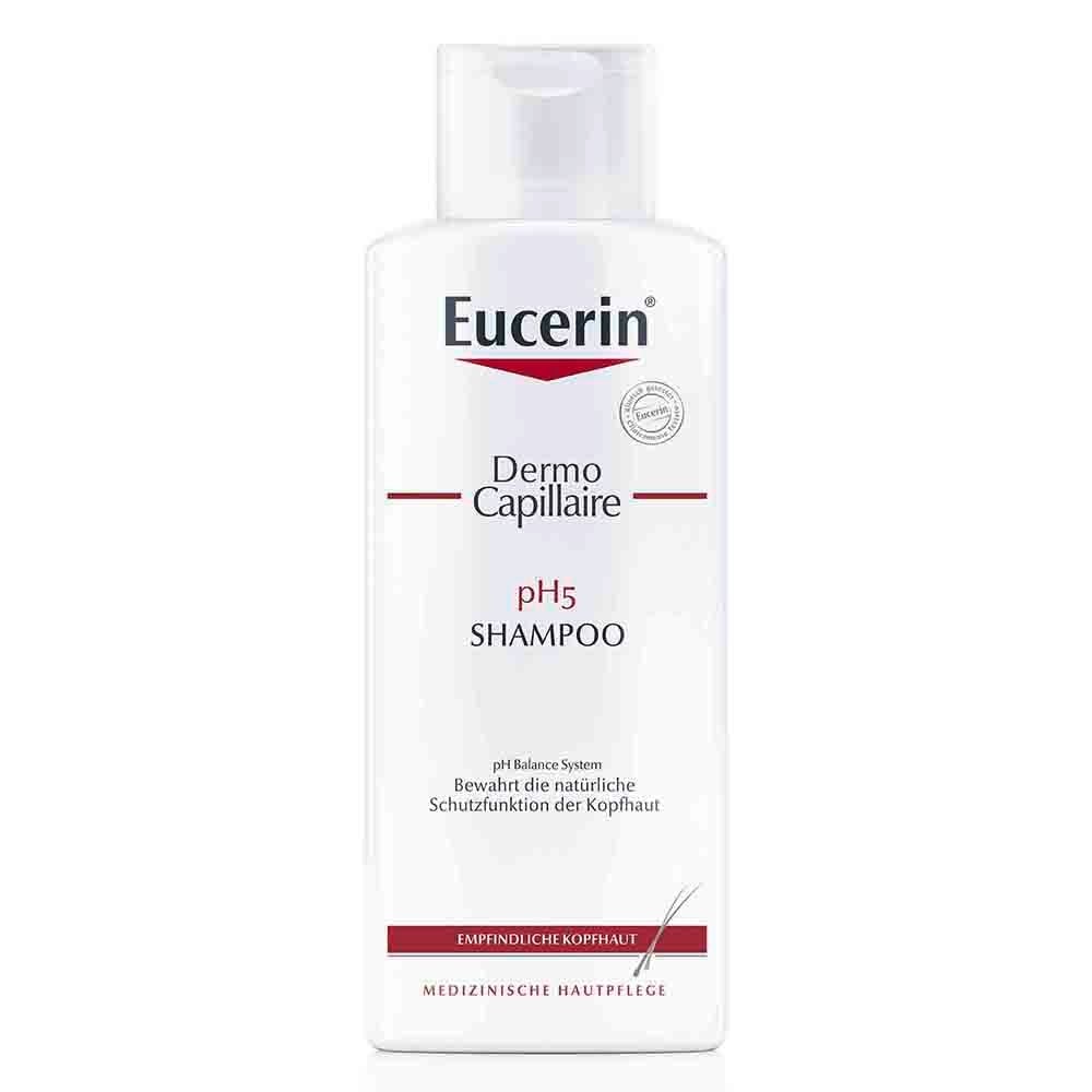 Eucerin DermoCapillaire pH5 250 mL Shampoo Suave para Cuero Cabelludo Sensible Beiersdorf