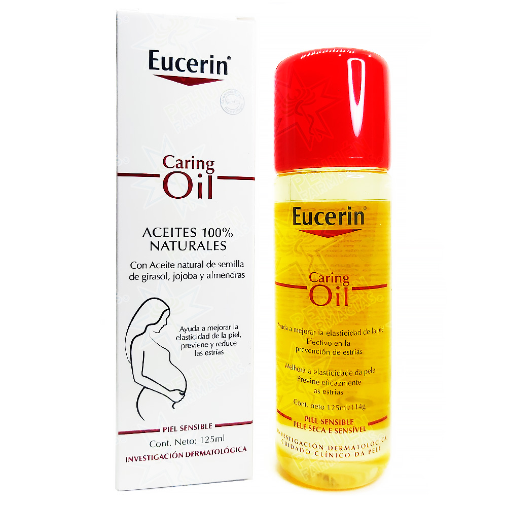 Caring Oil Aceite Corporal Antiestrías 125 mL Eucerin