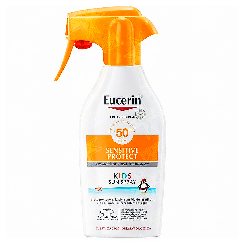 Eucerin Sun Kids Sensitive Protect FPS 50+ Bloqueador Trigger 250 mL Beiersdorf