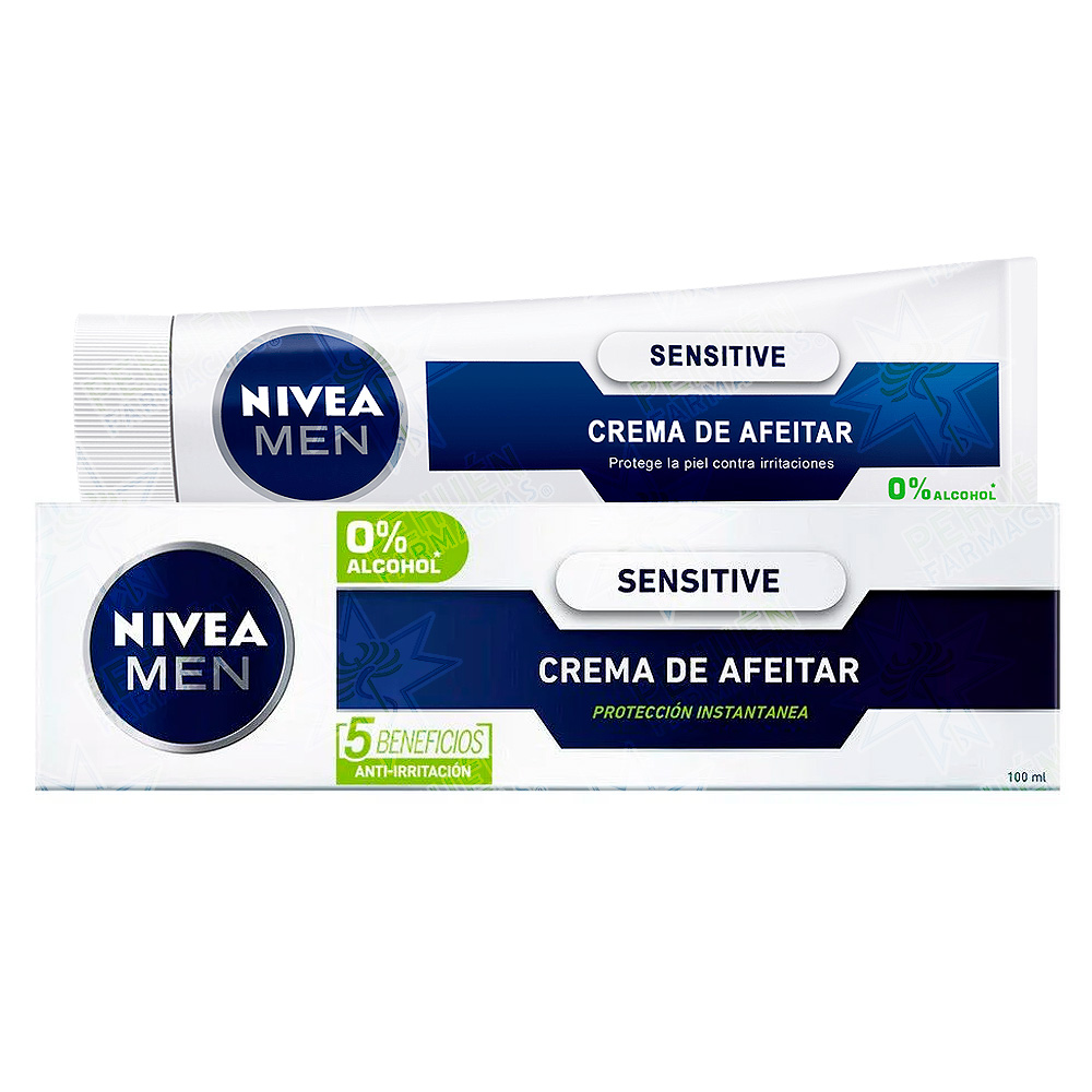 Nivea Men Sensitive Crema de Afeitar 100 mL Beiersdorf