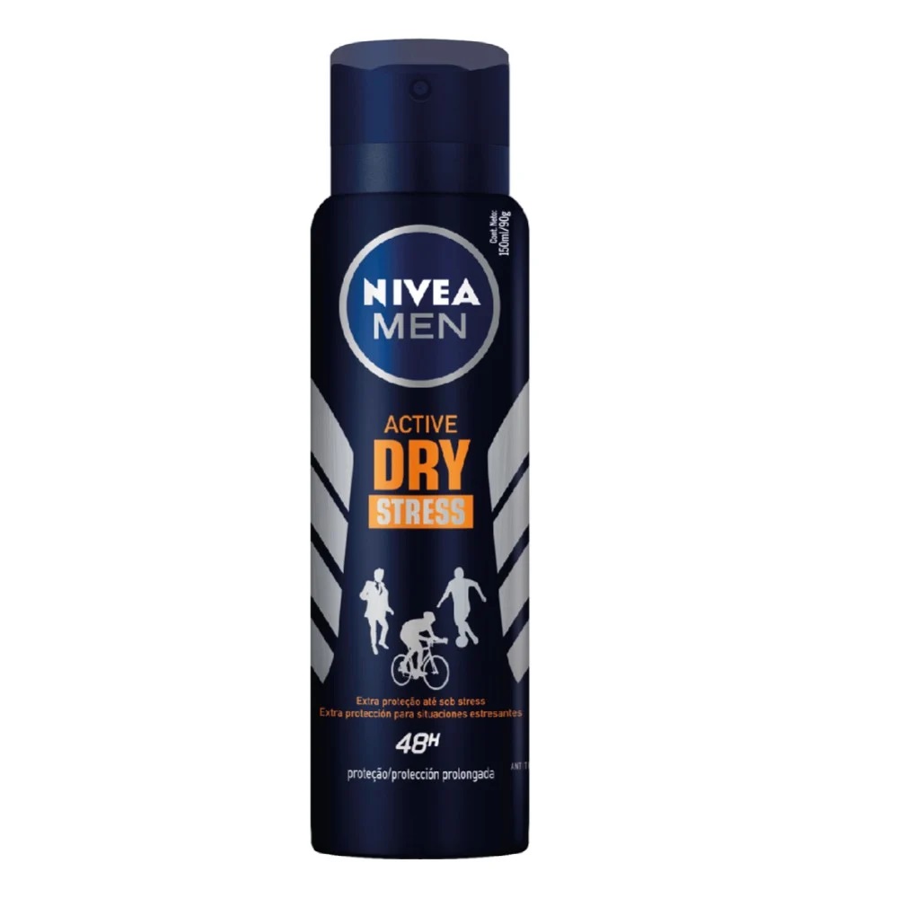 Nivea Men Active Dry Stress Protect Antitranspirante Spray Hombre 150 mL Beiersdorf