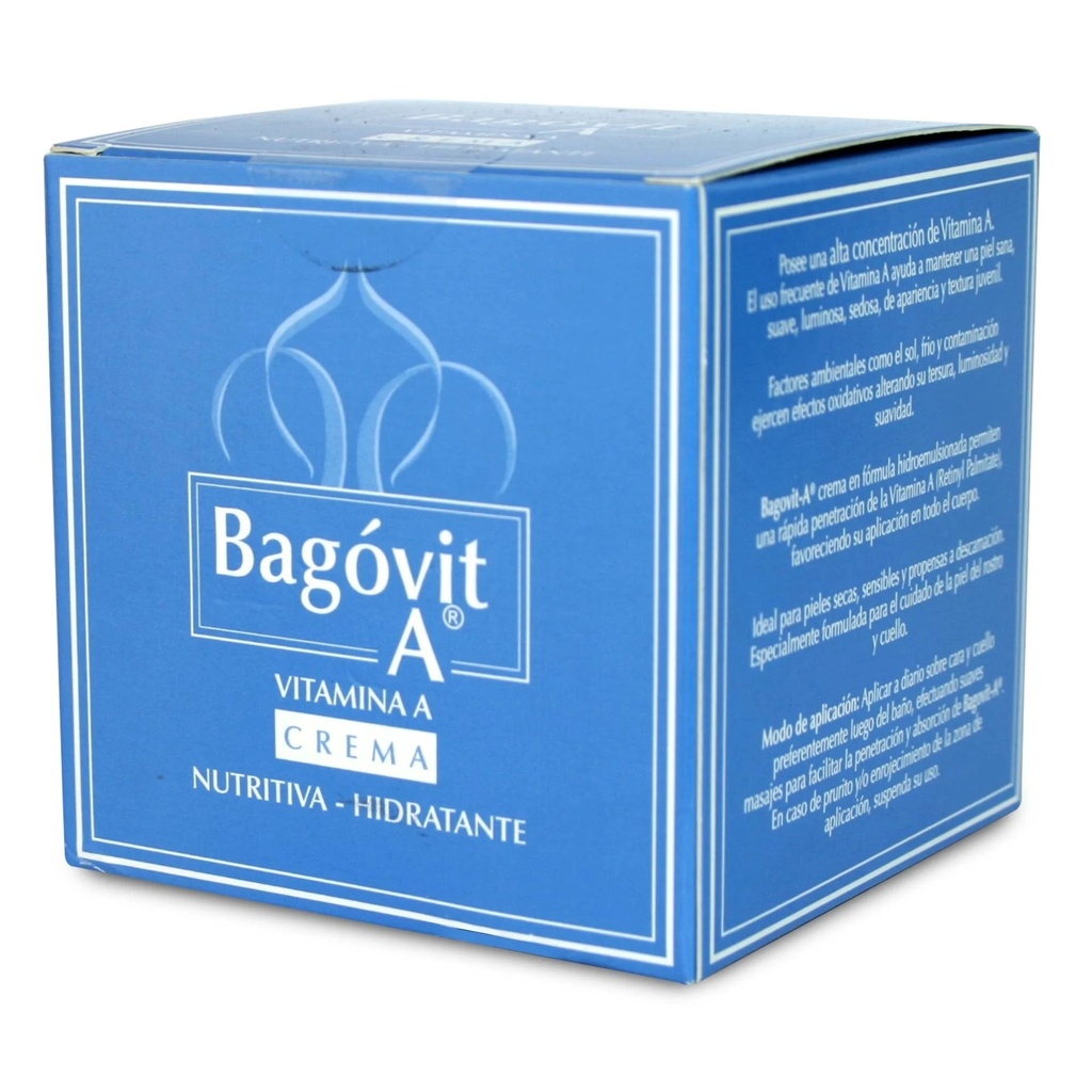 Bagovit A Crema Nutritiva Hidratante 100 g Bagó