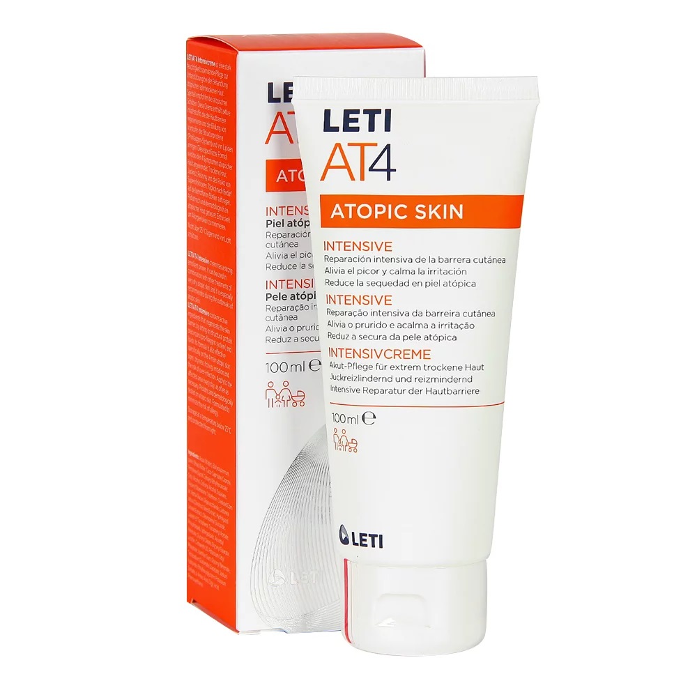 Leti AT4 Intensiva Crema Emoliente Intensiva 100 mL Bagó