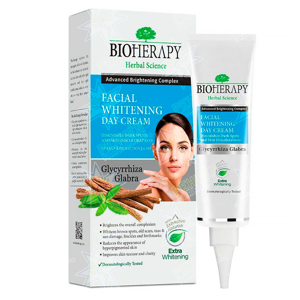 Bioherapy Crema Aclaradora Facial Anti Manchas Día FPS 30 55 mL