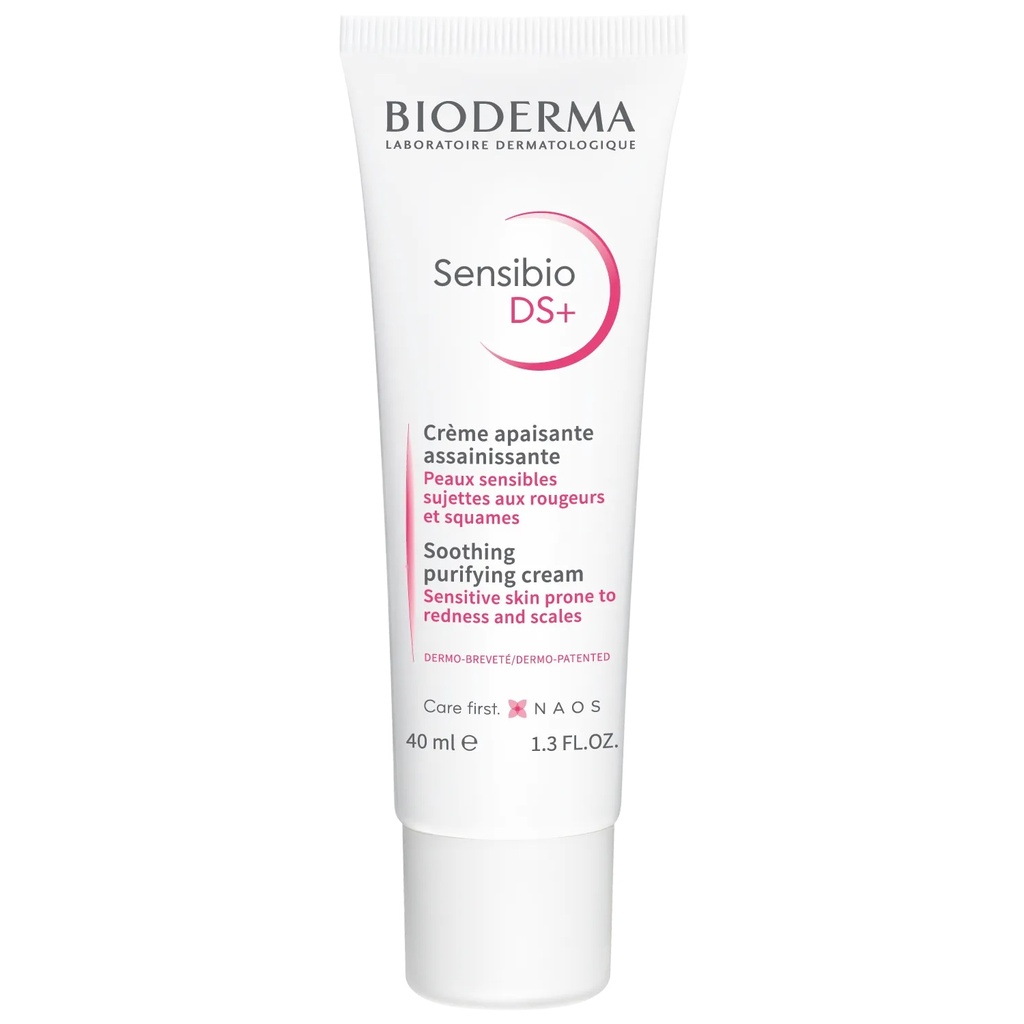 Sensibio DS Crema Calmante Enrojecimiento y Descamación Dermatitis Seborreica 40 mL Bioderma
