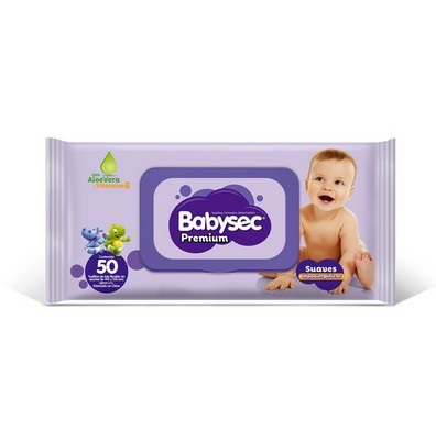 Babysec Premium 45 Toallitas Húmedas Cmpc