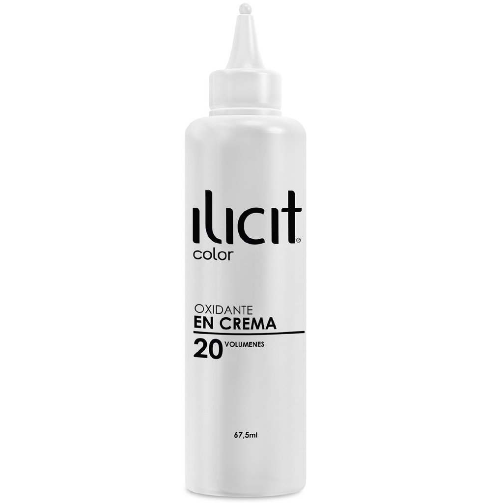 Ilicit Color 20 Volúmenes Oxidante en Crema 60 mL Cosmética Nacional