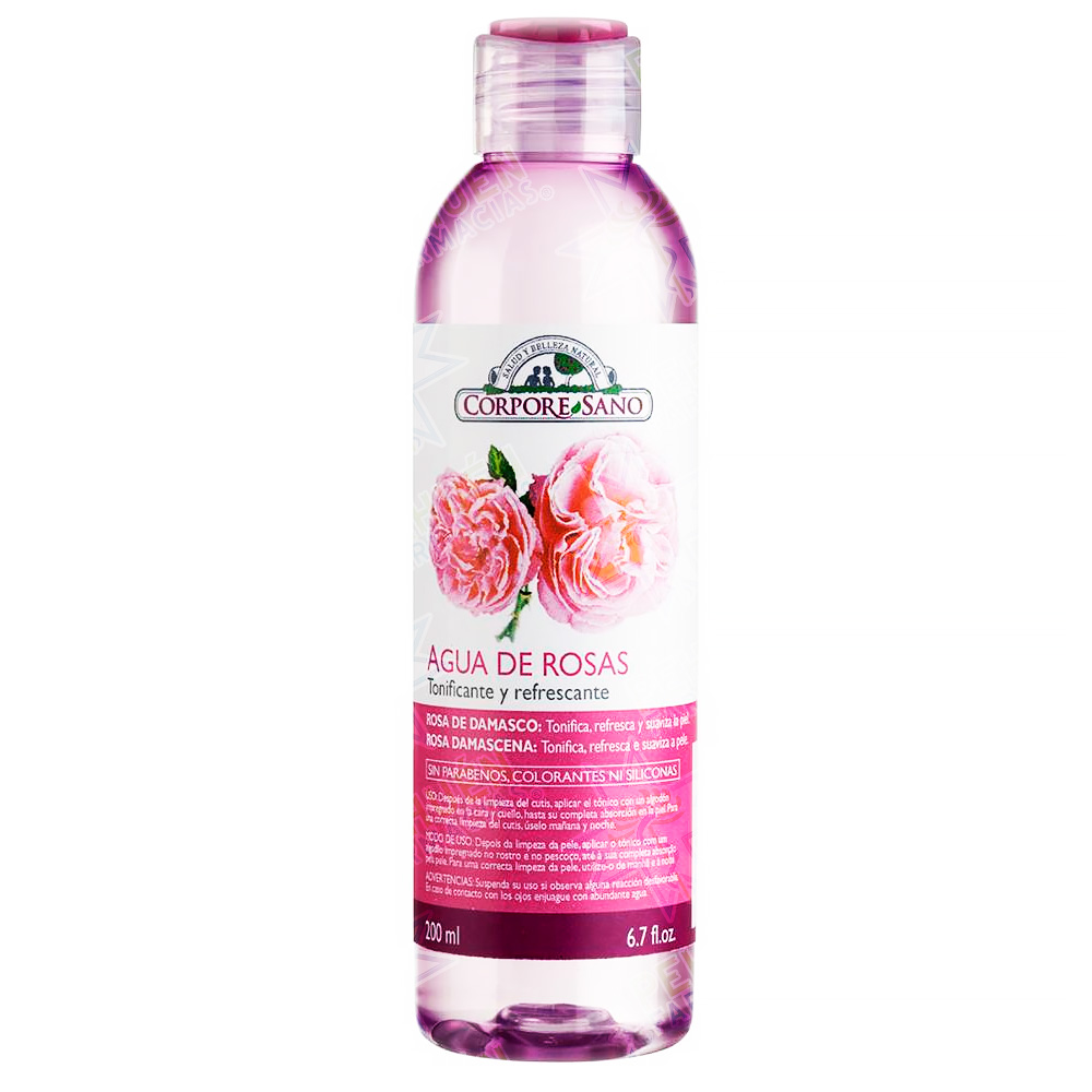 Corpore Sano Agua de Rosas 200 mL 