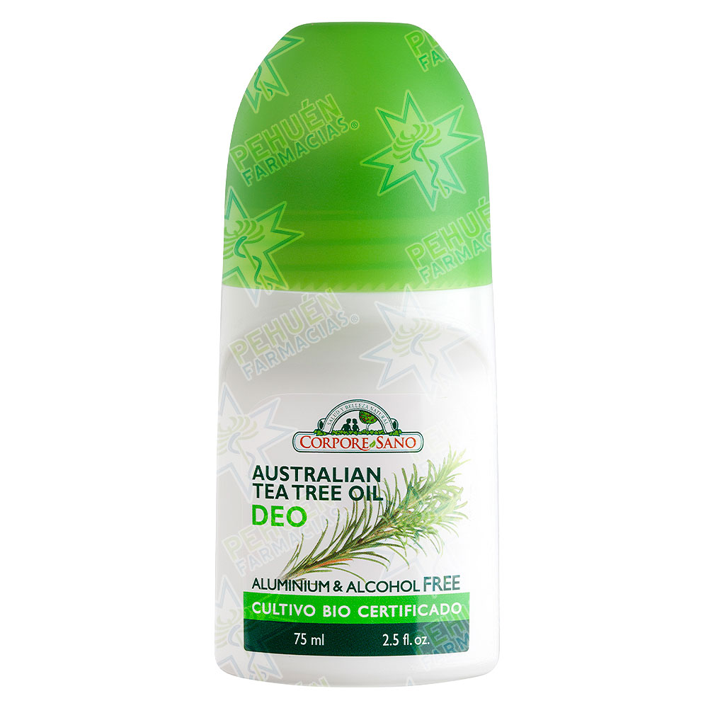 Corpore Sano Desodorante Roll-On Natural Australian Tea Tree 75 mL