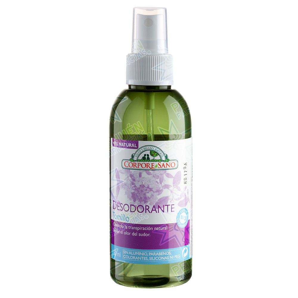 Corpore Sano Tomillo Desodorante Spray Natural 150 mL 