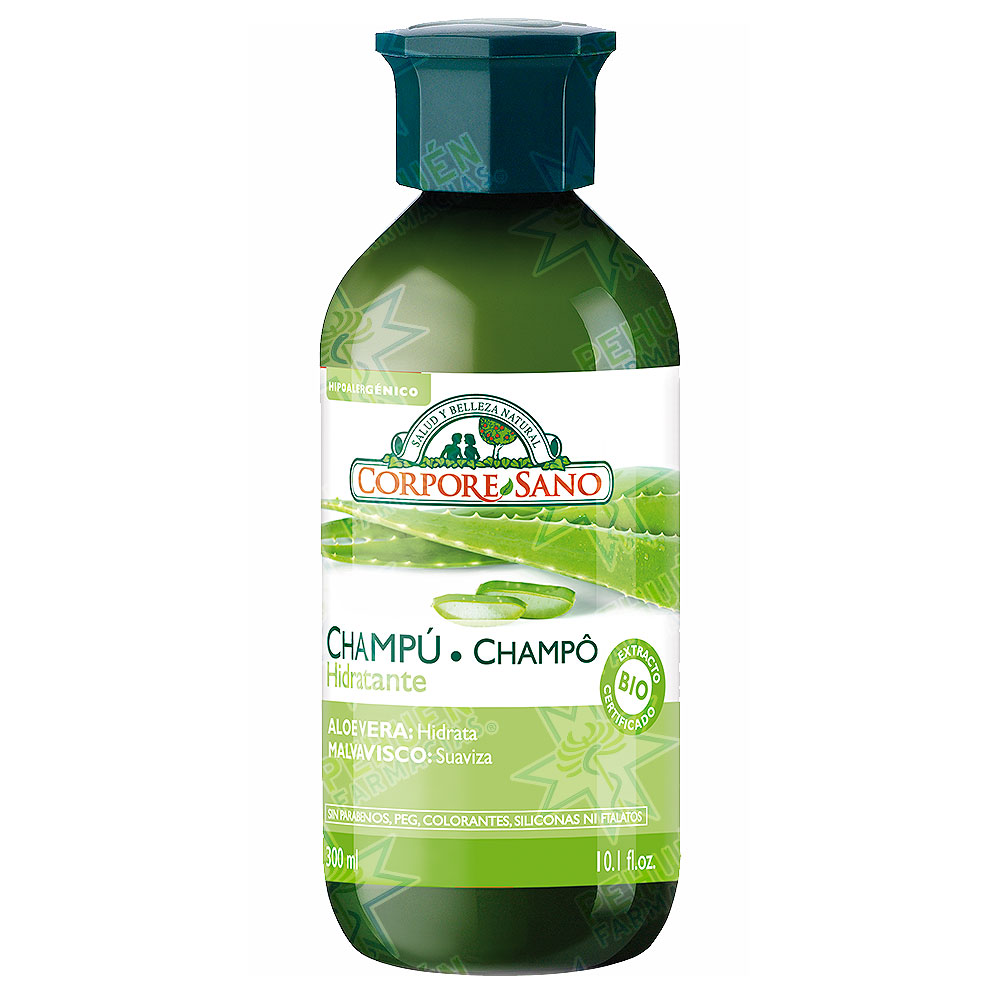 Corpore Sano BIO Hidratante Aloe Vera Malvavisco Shampoo 300 mL 