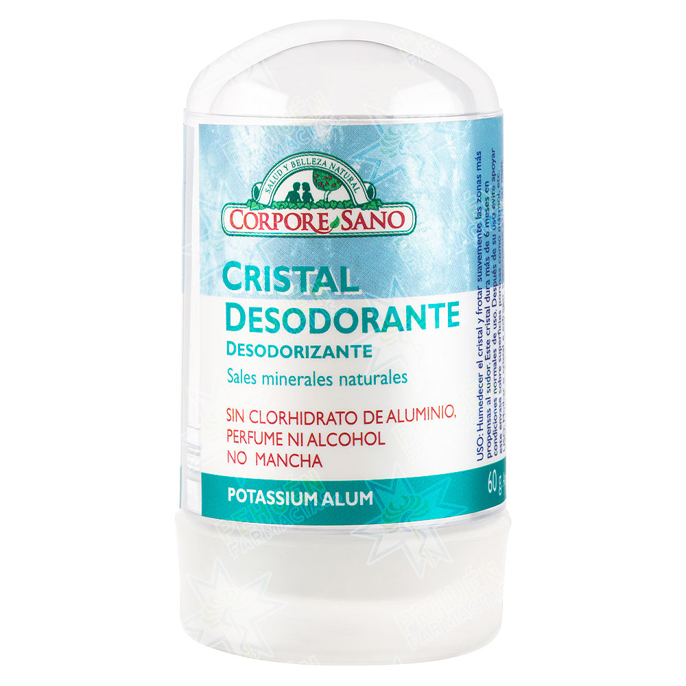 Corpore Sano Cristal Potassium Desodorante Mineral 60 g 