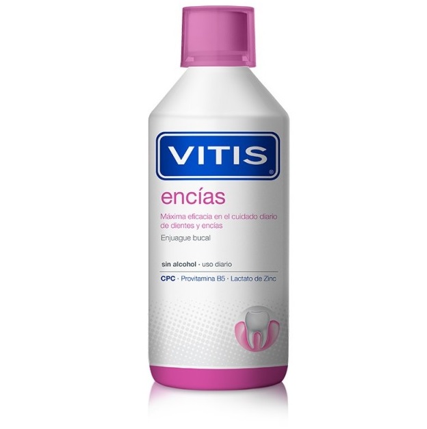 Vitis Enjuague Bucal Encías 500 mL Dentaid