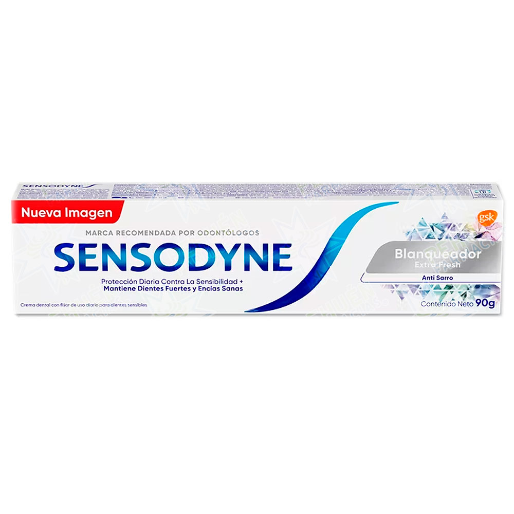Sensodyne Blanqueador Extrafresh Pasta de Dientes 90 g Glaxosmithkline