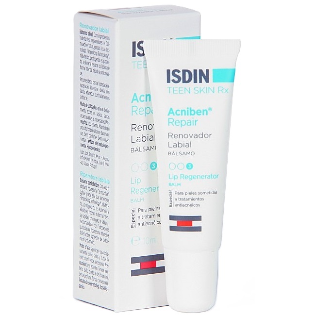 Acniben Bálsamo Renovador Labial 10 mL Isdin