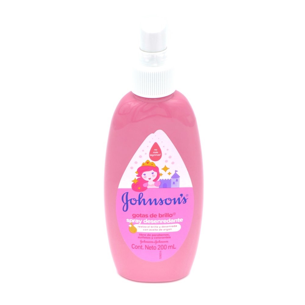 Johnson's Baby Gotas de Brillo Spray Desenredante Pelo 200 mL Johnson & Johnson