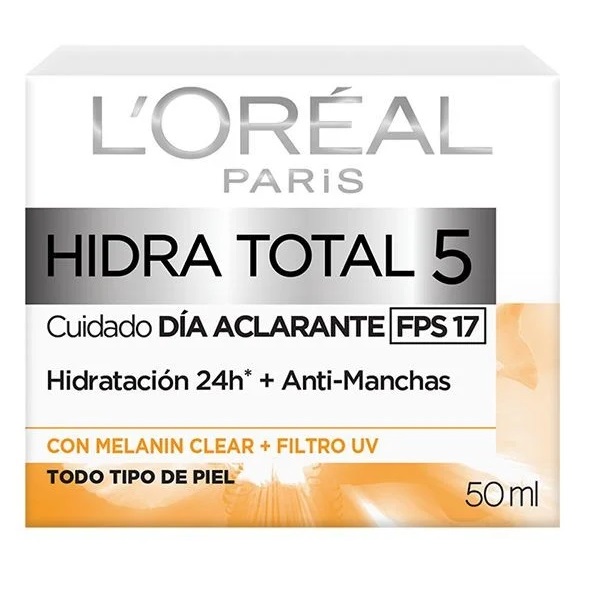 Hidra-Total 5 Humectante Día Antimanchas Crema Facial 50 mL L'oreal