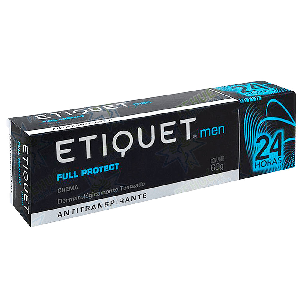Etiquet Men Full Protect Antitranspirante Crema 60 GSK