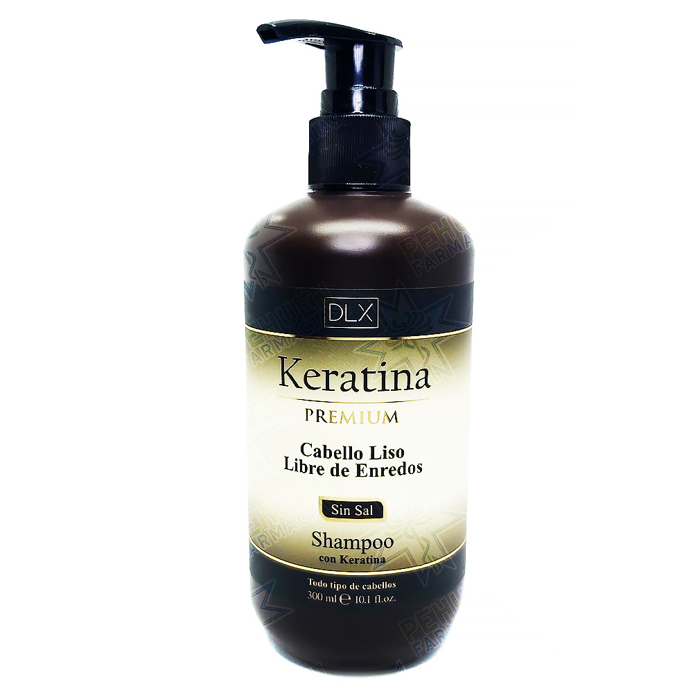 Dlx Keratina Premium Shampoo 300 mL Hair & Compliments