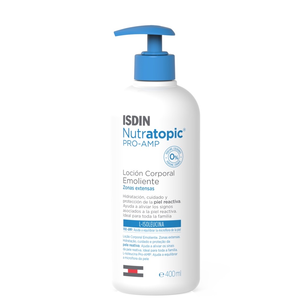 Nutratopic Pro-Amp Loción Emoliente P. Atópica 400 mL Isdin