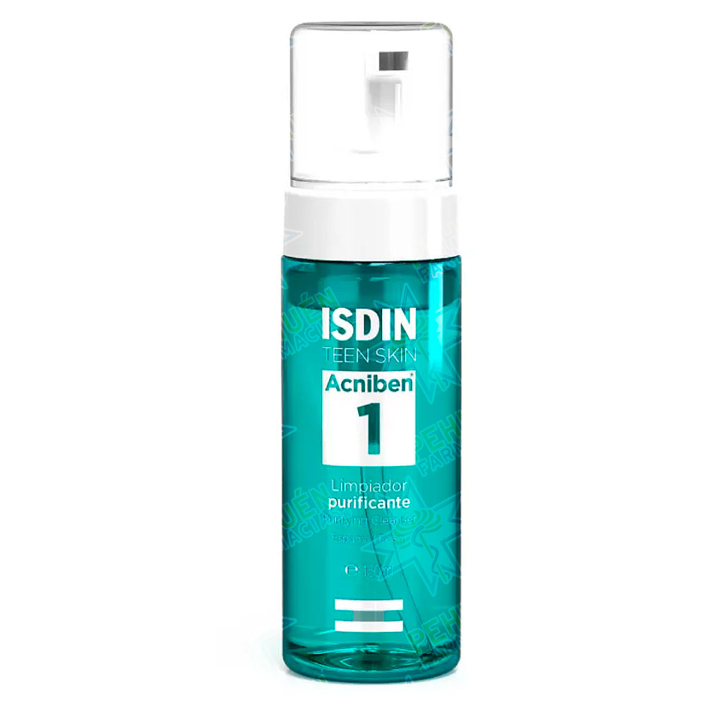 Acniben 1 Limpiador Purificante Espuma Piel Grasa 150 mL Isdin