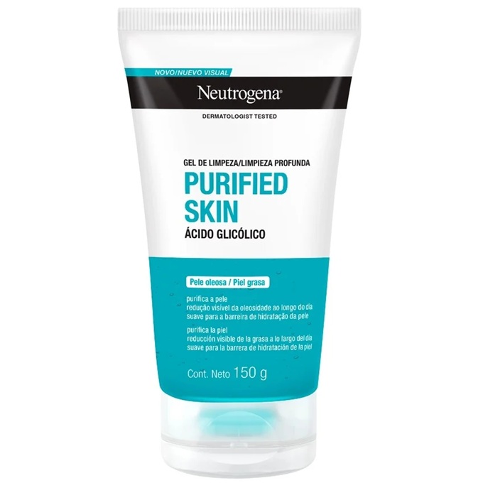 Neutrogena Purified Skin Gel Facial Limpieza Profunda 150 g Johnson & Johnson