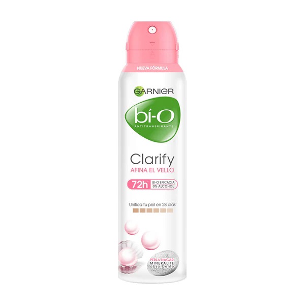 Garnier Bí-O Clarify Antitranspirante Afina el Vello Spray 150 mL L'oreal