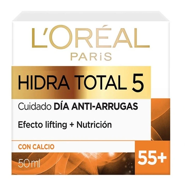 Hidra-Total 5 Antiarrugas 55+ Crema Facial 50 mL L'oreal