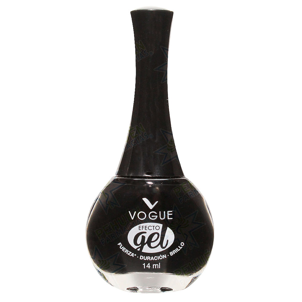 Vogue Efecto Gel Secreto Esmalte de Uñas Negro 14 mL L'oreal