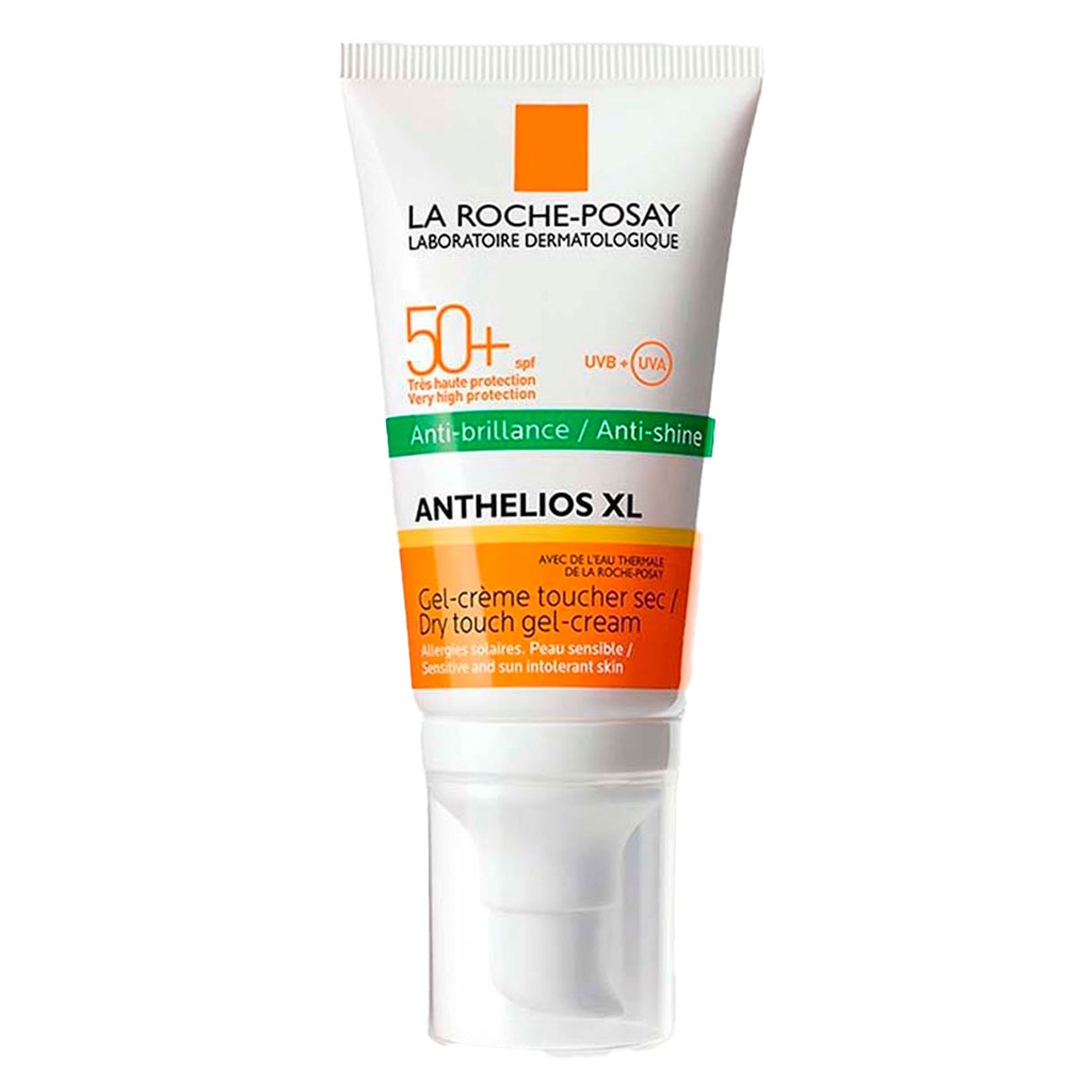 Anthelios XL Antibrillo FPS 50+ Toque Seco Bloqueador Gel Crema 50 mL La Roche Posay
