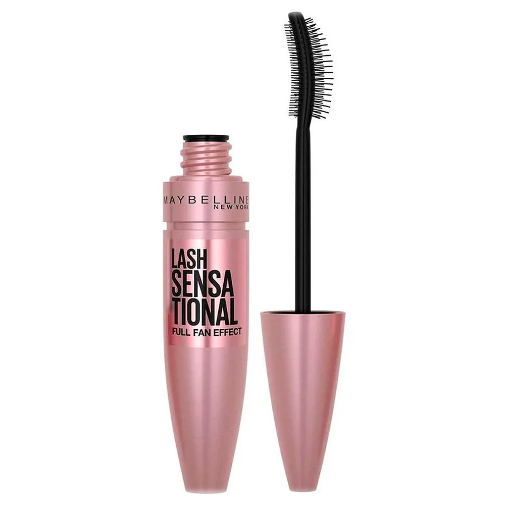 Maybelline Lash Sensational Lavable Negro 01 Mascara de Pestañas 