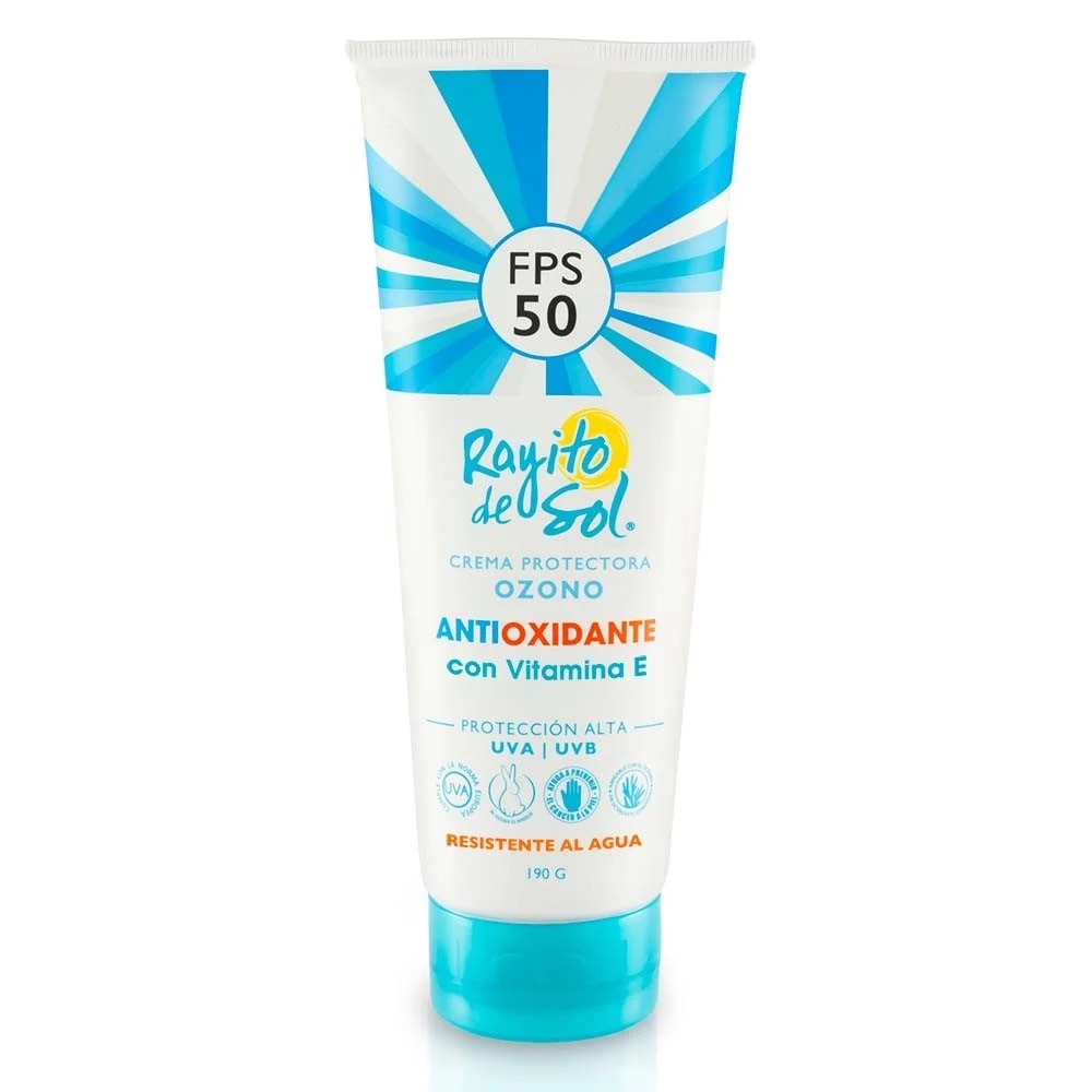 Rayito de Sol Ozono Antioxidante Fps 50+ Bloqueador 190 g