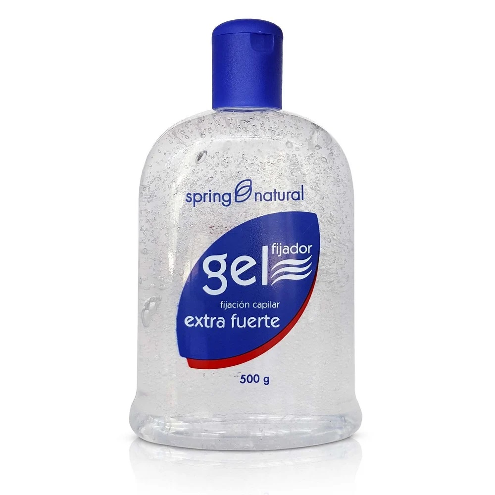Spring Natural 500 g Gel Capilar Fijador Extra Fuerte Munnich P. M.