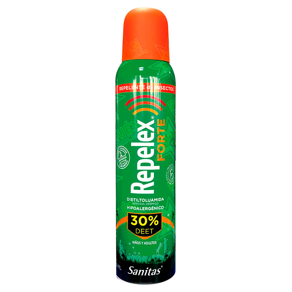 Repelex Forte Deet Repelente Spray 165 mL Sanitas