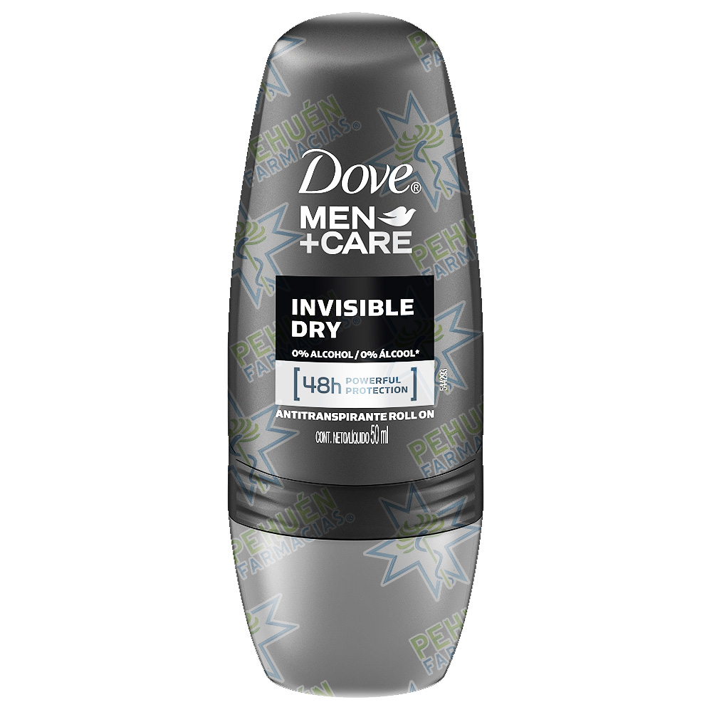 Dove Men+Care Invisible Dry Antitranspirante Roll-On Hombre 50 mL Unilever