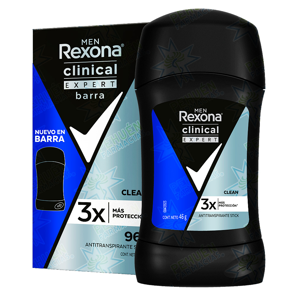 Rexona Clinical Men Clean Antitranspirante Crema Hombre 48 g Unilever